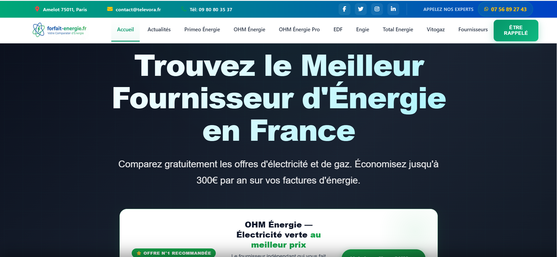 Forfait Énergie