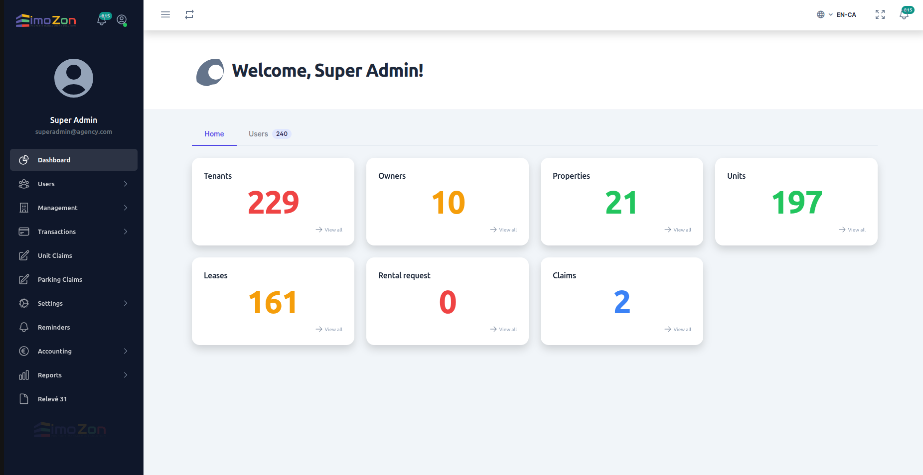 IMOZONE Admin