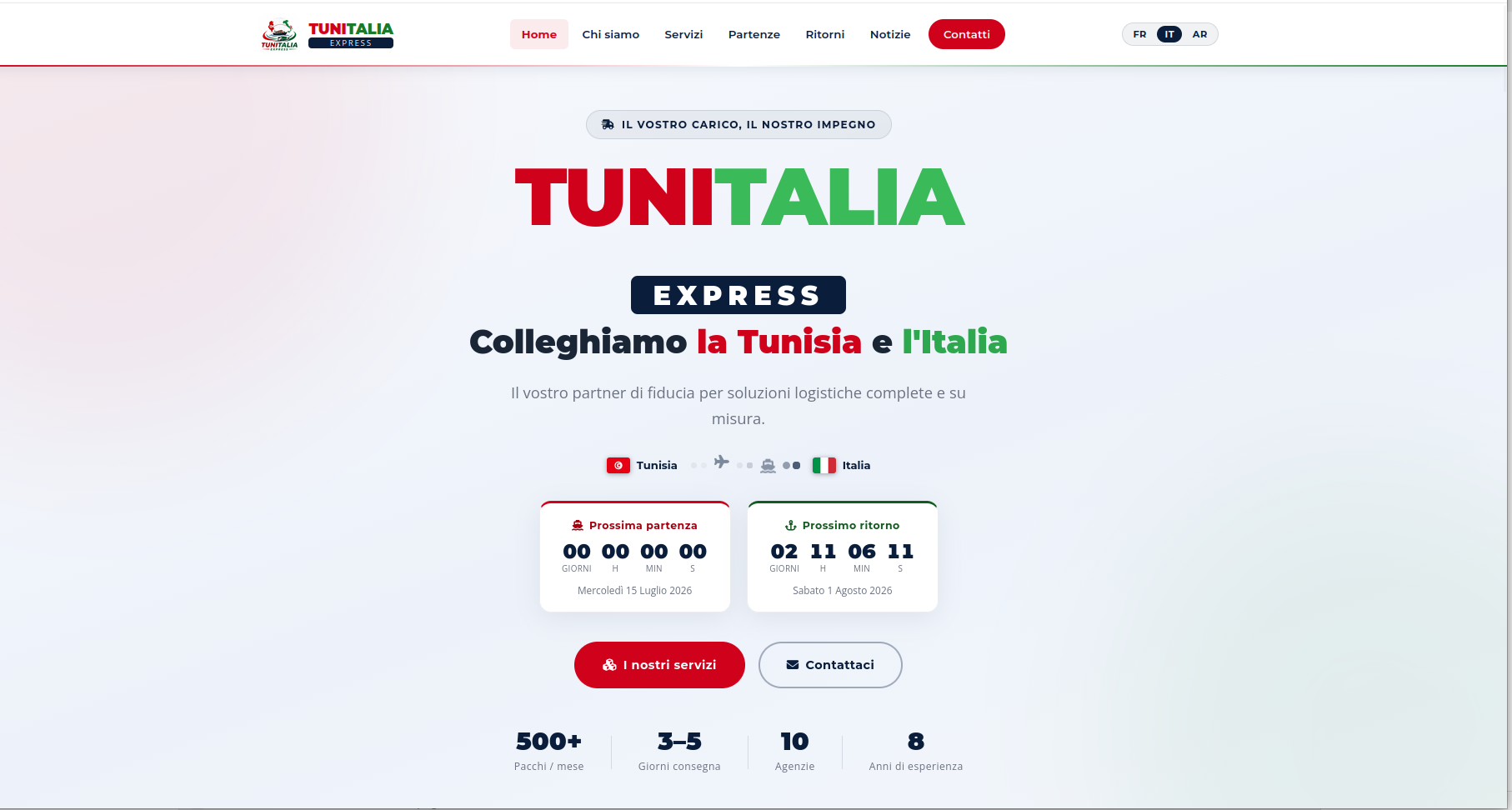 Tunitalia Express Freight Logistics